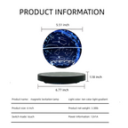 Kamiuzzly Magnetic Levitation Moon Lamp - Creative & Smart Design Desk Decor