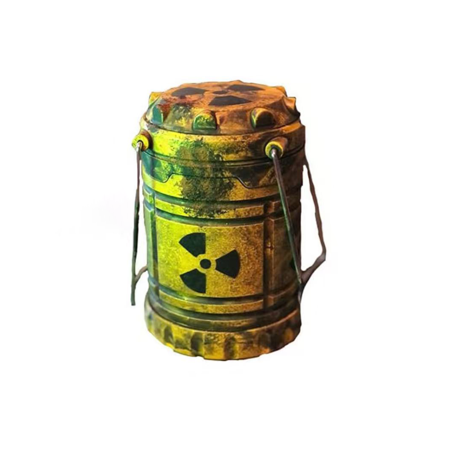 Kamiuzzly Nuclear Reactor Lantern, Vintage Post-Apocalyptic LED Decor Lamp, Portable Handheld Night Light Cosplay Camping, Unique Sci-Fi Gift for Gamers Collectors