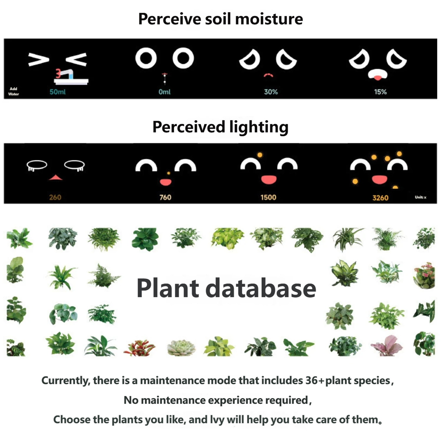 Kamiuzzly Smart Plant Monitor with, Cute Desktop Pet for Home/Office Ecosystem.