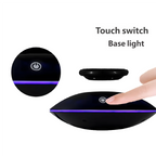 Kamiuzzly Black Magnetic Levitation Stand: Stable Floating 360° Rotation for Action Figure Display & Decoration