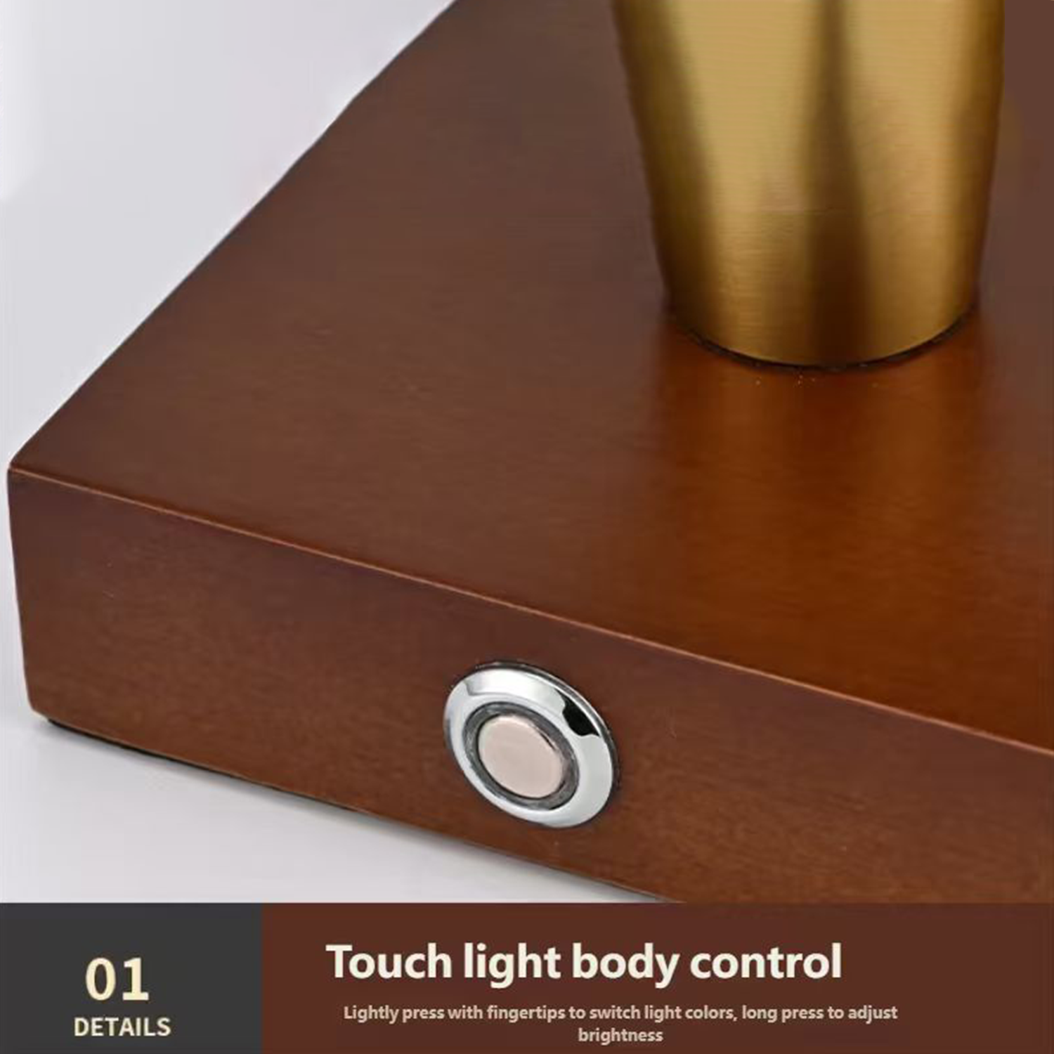 Kamiuzzly Smart Luxury Table Lamp: Soft Light, Creative Clock, USB Charging