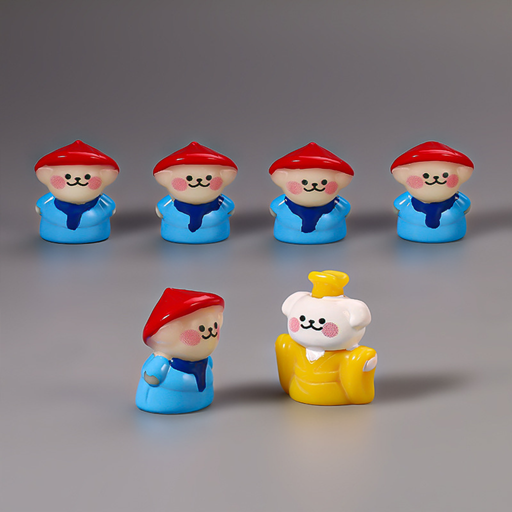 Kamiuzzly Cartoon Emperor - toy Cute Desktop Office Decor, Emotional Stress Relief Fidget Fun Gift