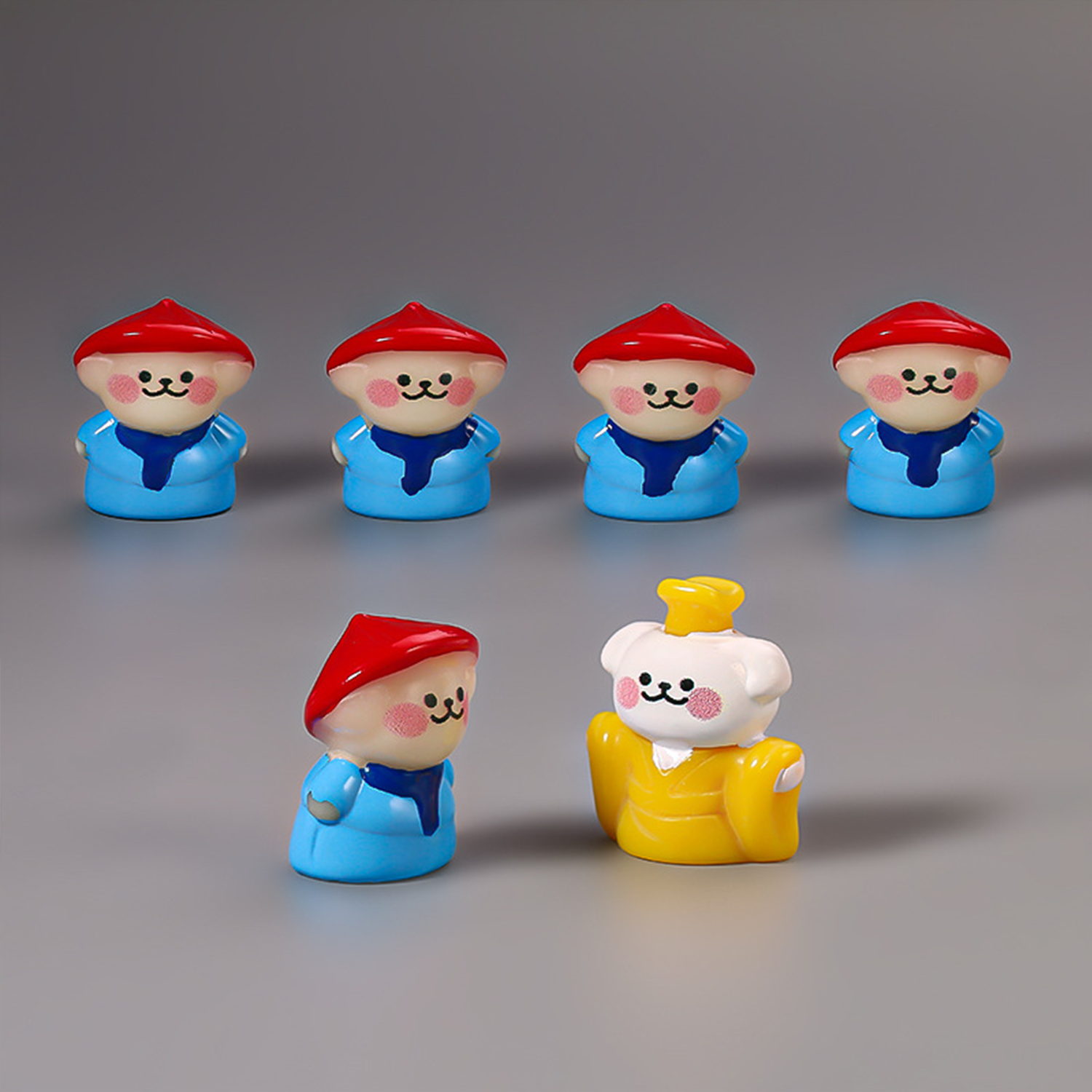 Kamiuzzly Cartoon Emperor - toy Cute Desktop Office Decor, Emotional Stress Relief Fidget Fun Gift