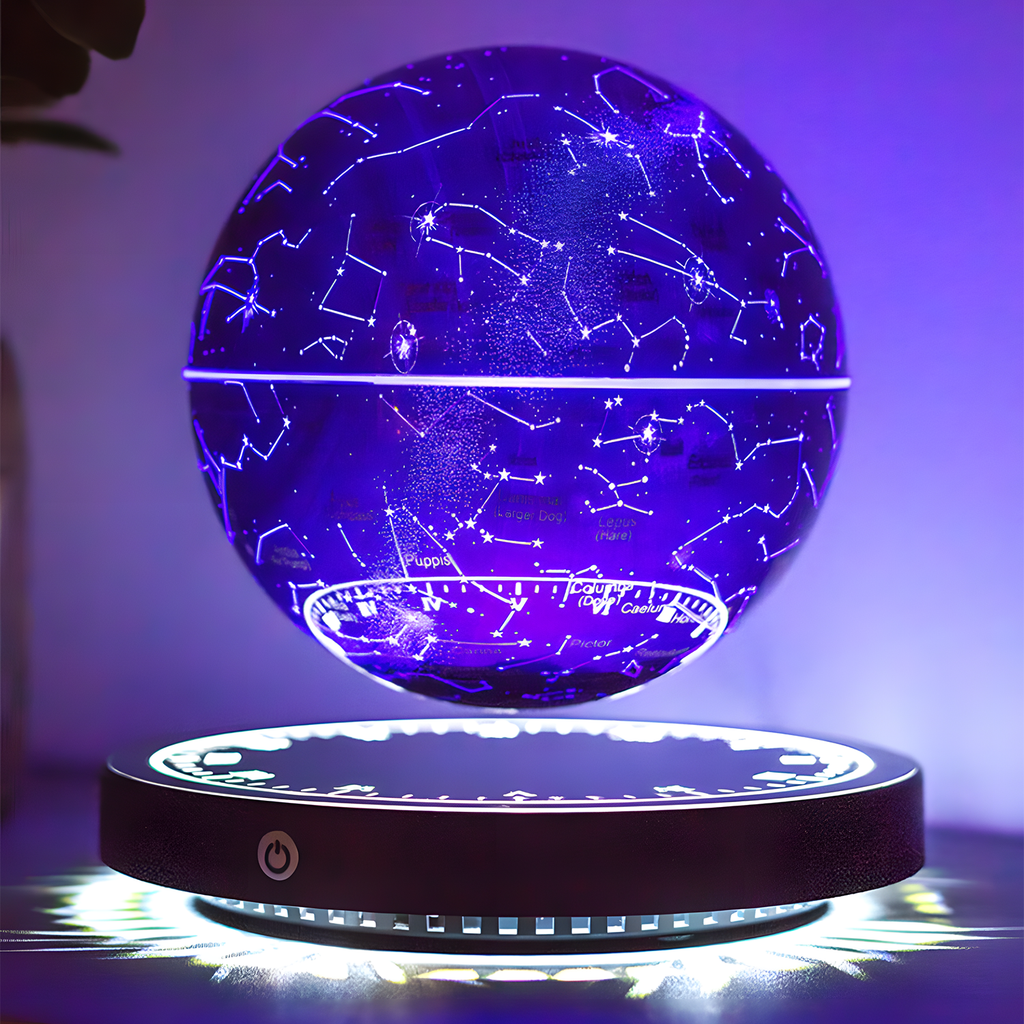 Kamiuzzly Magnetic Levitation Moon Lamp - Creative & Smart Design Desk Decor